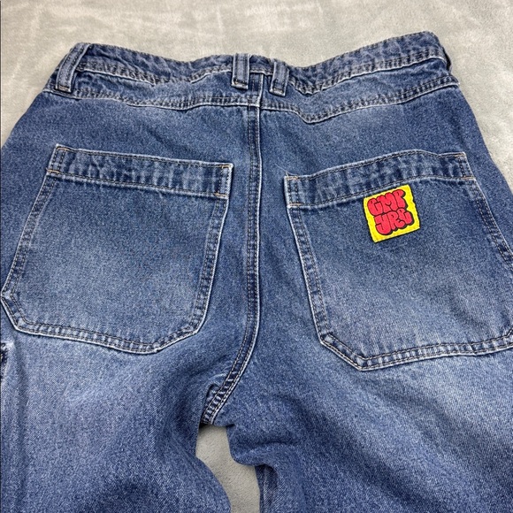 Empyre Blue Zip Off Cargo Denim Skate Jeans Size 30 - Picture 4 of 12